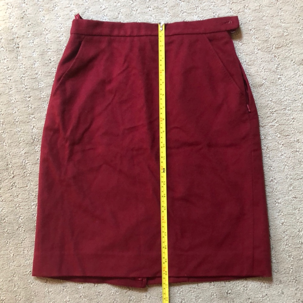 Max Mara Wool Pencil Skirt